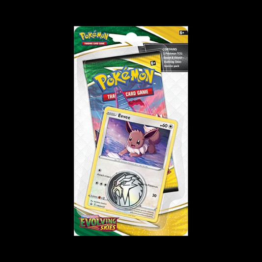 Pokemon Sword & Shield Evolving Skies Checklane Booster