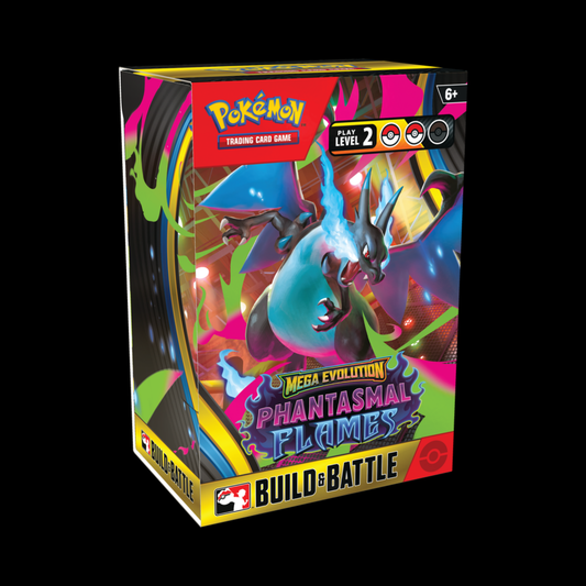 Pokemon Mega Evolution Phantasmal Flames Build & Battle