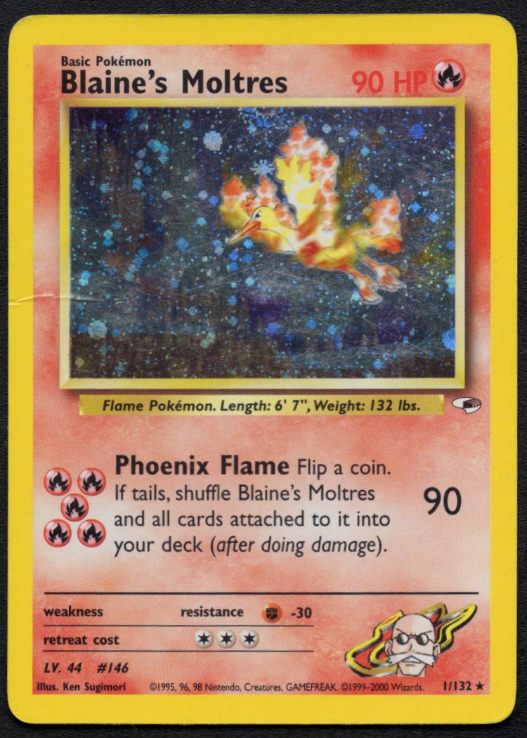 Blaine's Moltres (001/132) (G1)