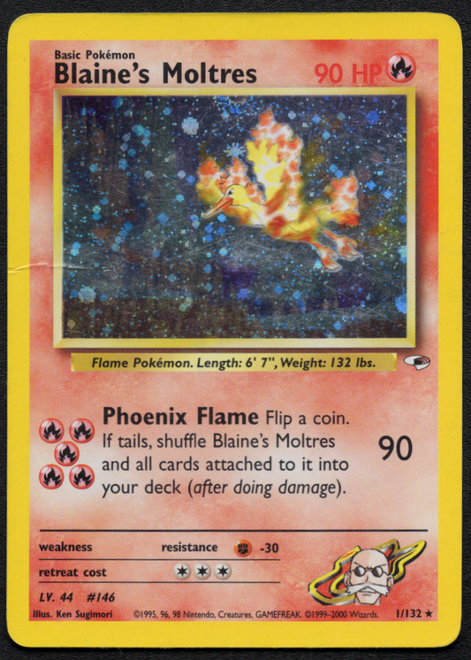 Blaine's Moltres (001/132) (G1)