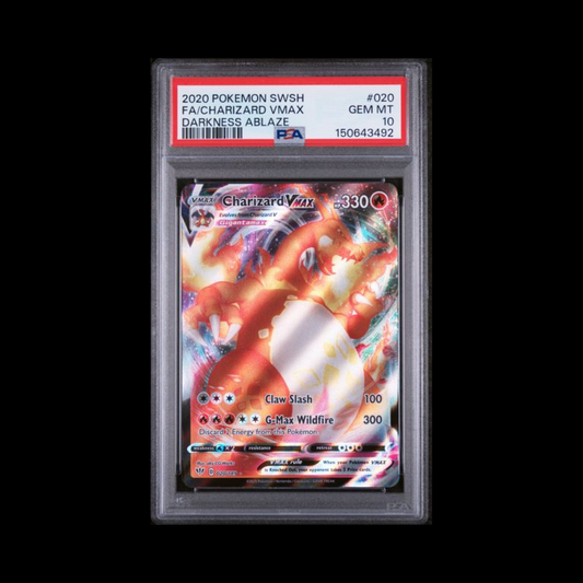 Pokemon Slab Charizard VMAX 020 PSA 10 Gem 2020