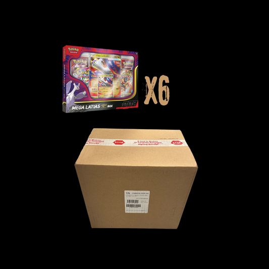 Pokemon Mega Latias EX Box 6X Sealed Case