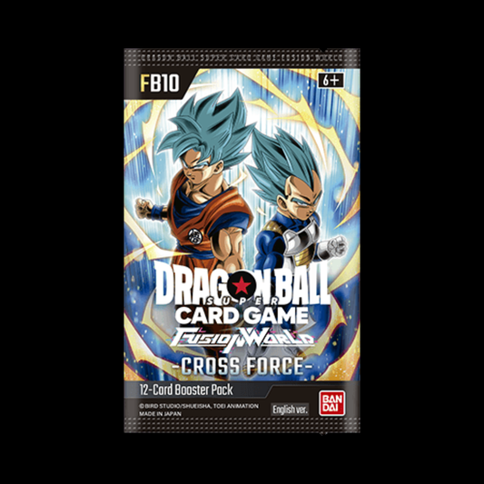 Dragon Ball Super Fusion World Cross Force FB10 Booster Packs (Ships June 2026)