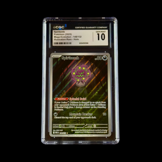Pokemon Slab Spiritomb 148 CGC 10 Gem 2025
