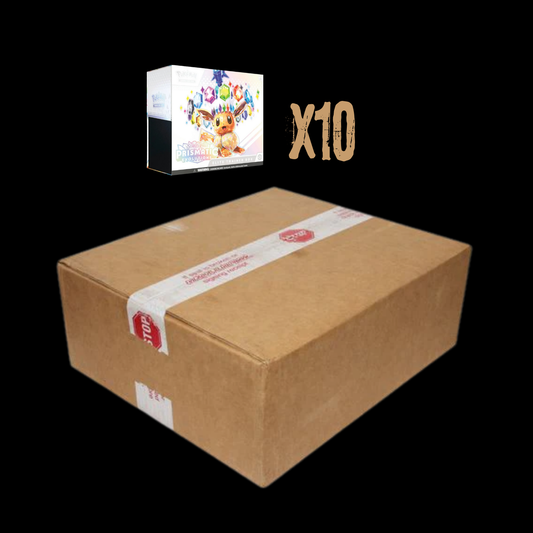 Pokemon Scarlet & Violet Prismatic Evolutions 10X Elite Trainer Box Sealed Case