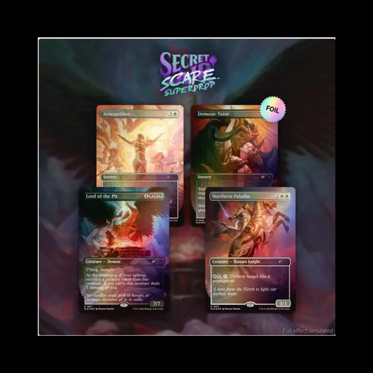 MTG Magic The Gathering Secret Lair Artist Series: Kieran Yanner Rainbow Foil Sealed