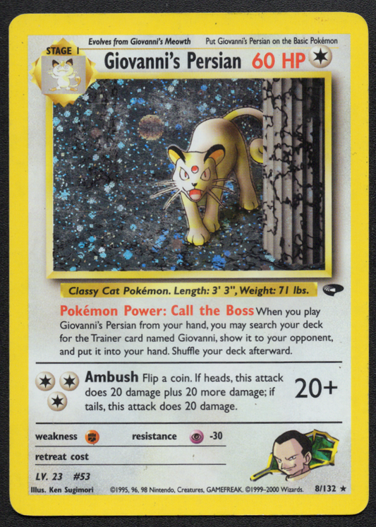 Giovanni's Persian (008/132) (G2)