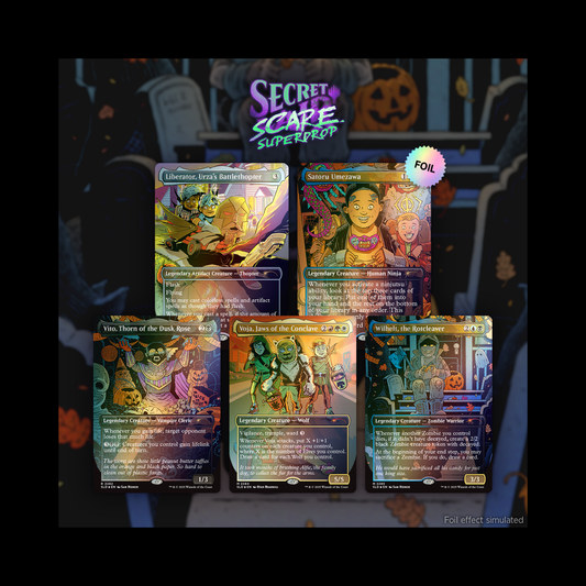 MTG Magic The Gathering Secret Lair Trick Or Treat Rainbow Foil Sealed