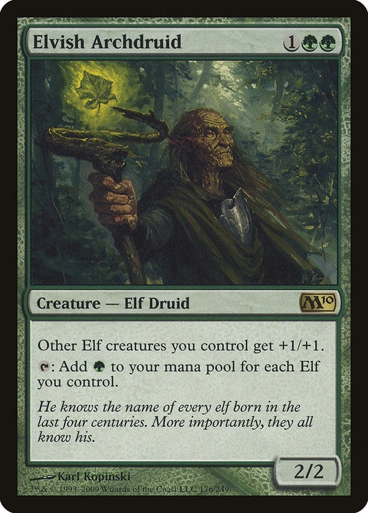 Elvish Archdruid (176) (M10)