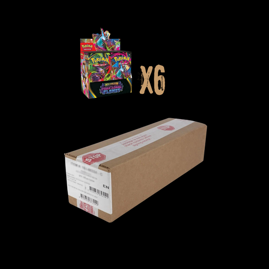 Pokemon Mega Evolution Phantasmal Flames 6X Booster Box Sealed Case
