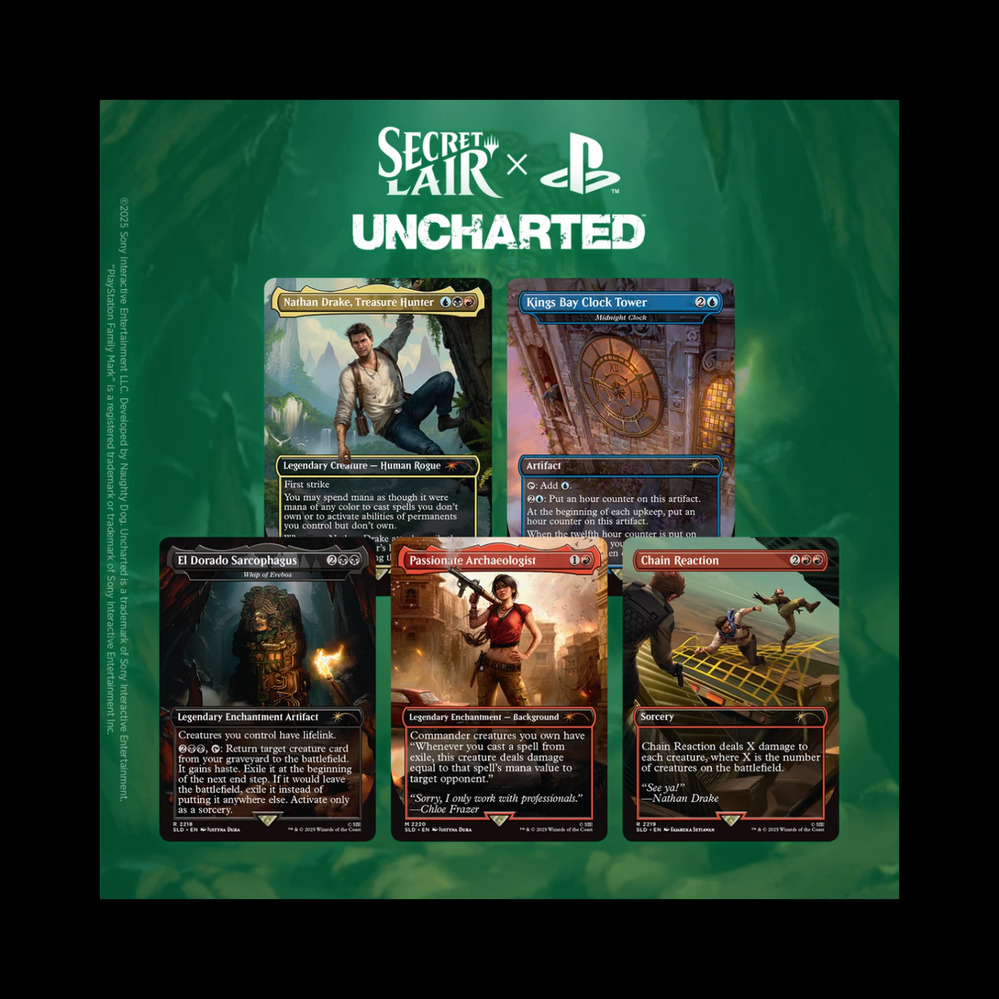 MTG Magic The Gathering Secret Lair Uncharted Sealed