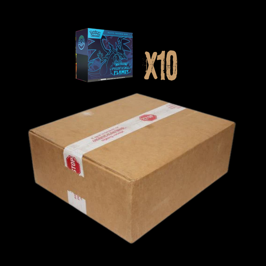 Pokemon Mega Evolution Phantasmal Flames 10x Elite Trainer Box Sealed Case