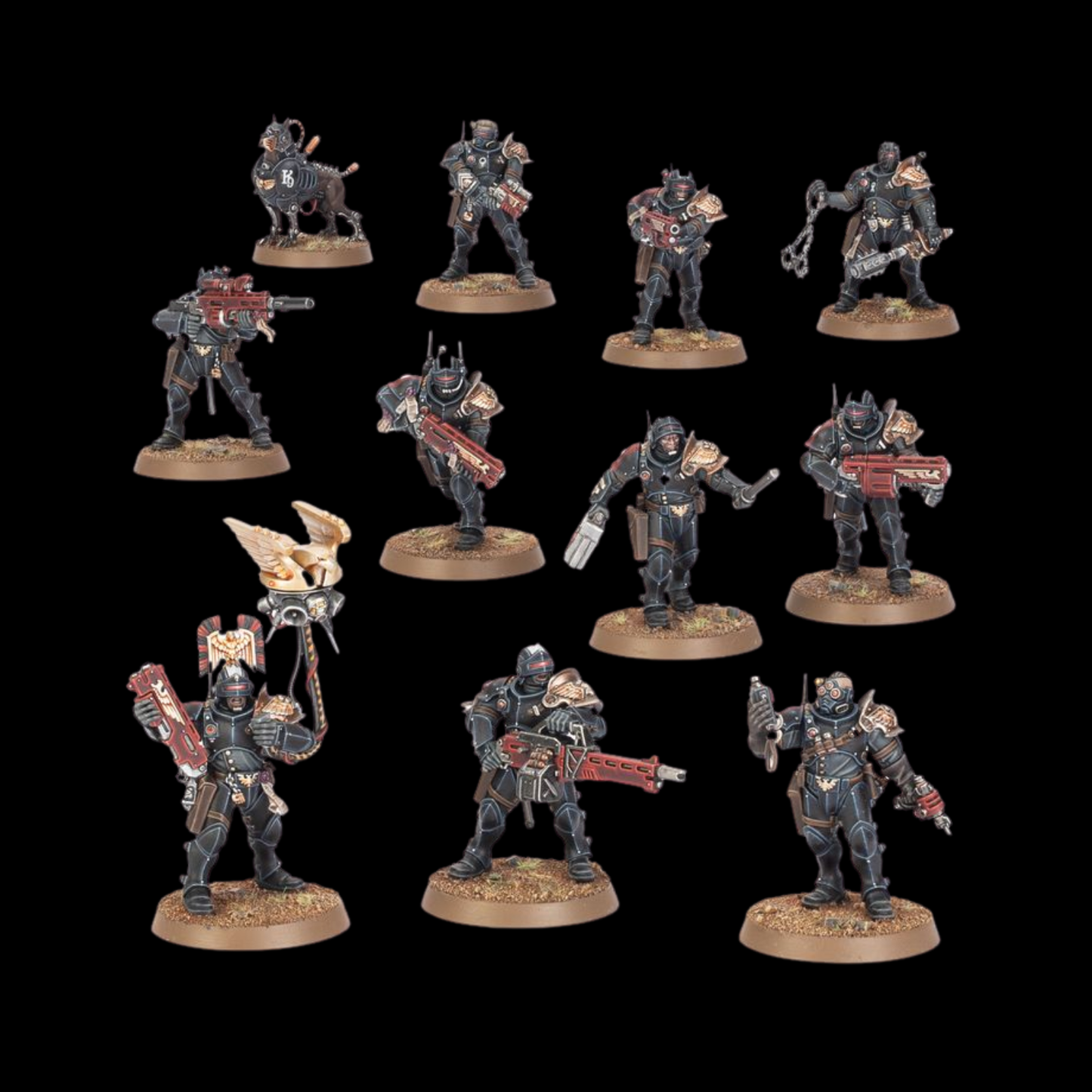 Warhammer 40K Imperial Agents : Exaction Squad