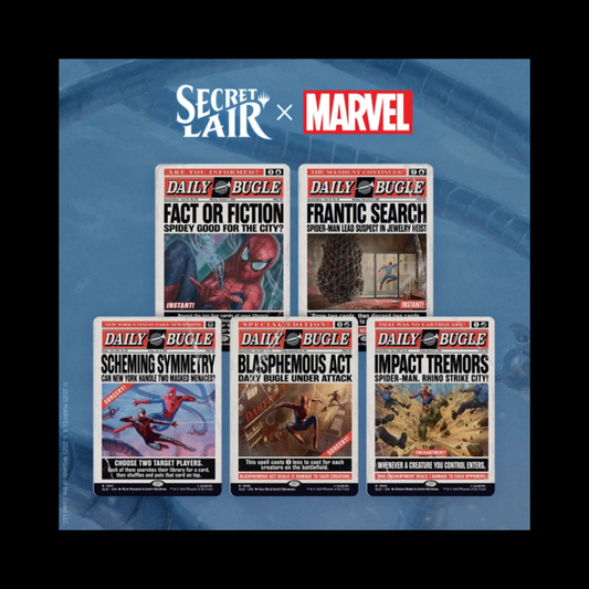 MTG Magic The Gathering Secret Lair Spider-Man: Daily Bugle Breaking News Sealed