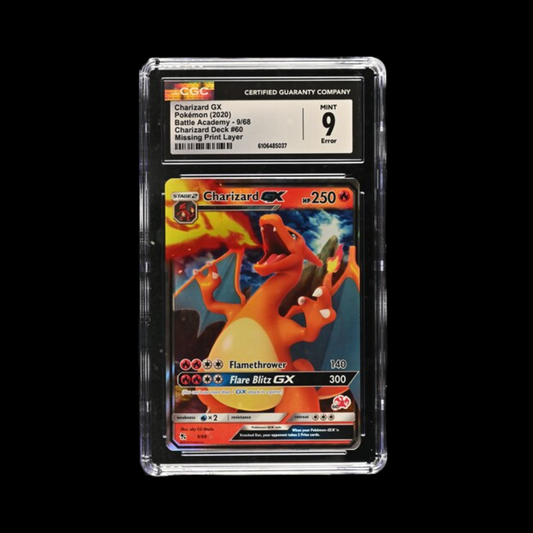 Pokemon Slab Charizard Gx 9 2020 CGC 9 Mint