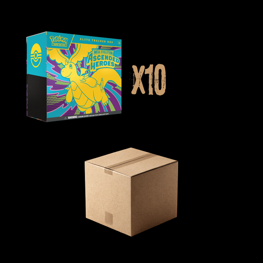 Pokemon Mega Evolution Ascended Heroes x10 Elite Trainer Box Sealed Case