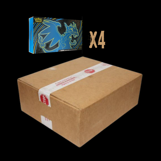 Pokemon Mega Evolution Phantasmal Flames 4x Charizard X EX Ultra Premium Collection Box Sealed Case
