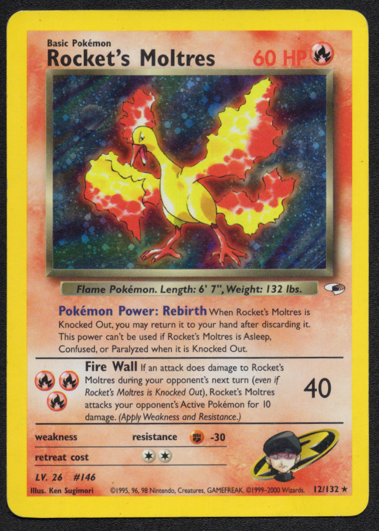 Rocket's Moltres (012/132) (G1)