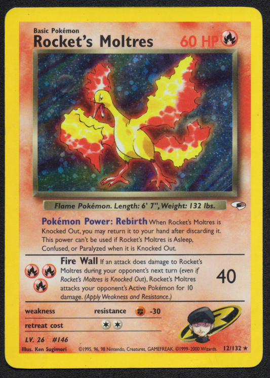 Rocket's Moltres (012/132) (G1)
