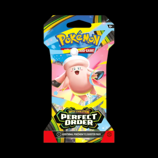 Pokemon Mega Evolution Perfect Order Sleeved Booster Pack (Ships March 27th)