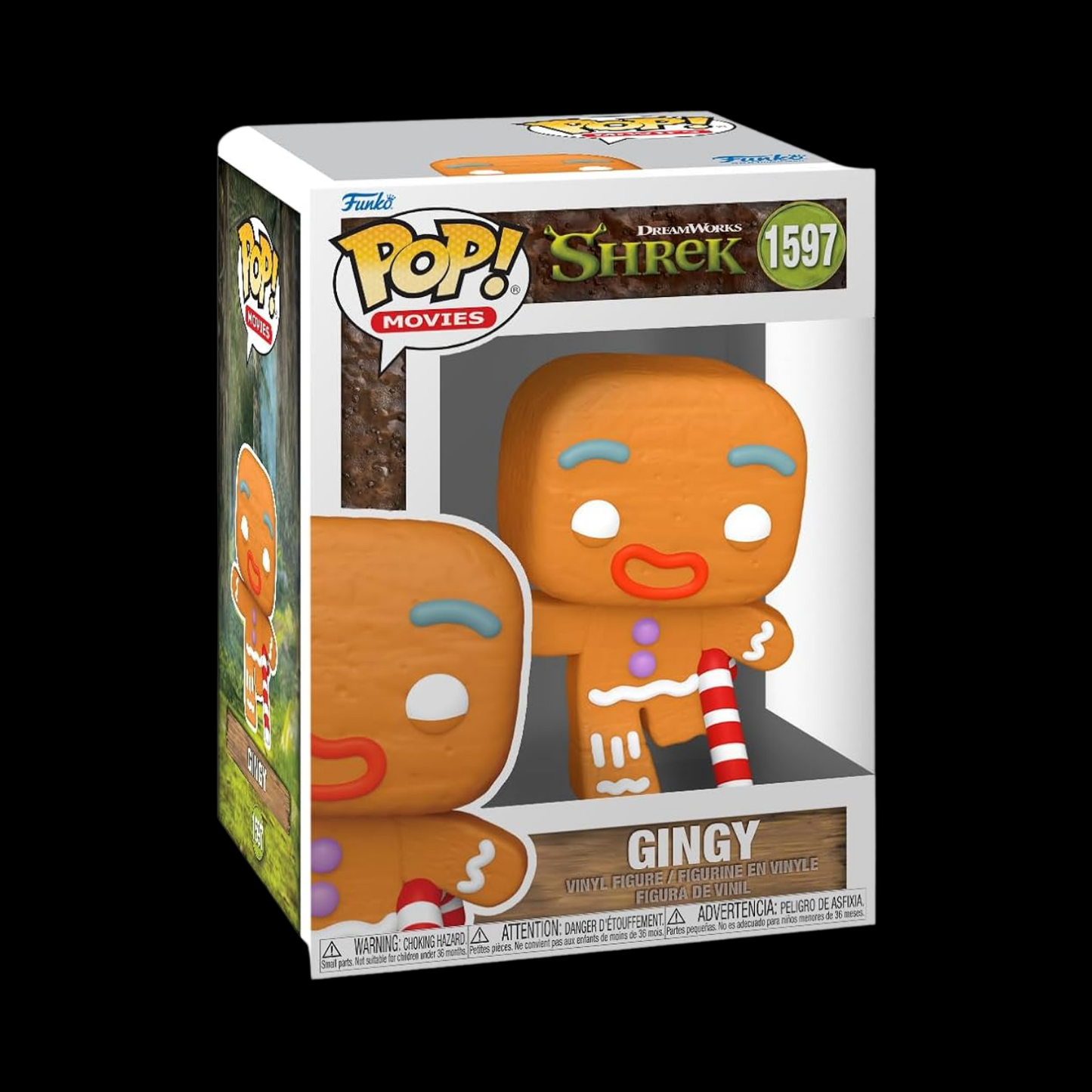 Shrek Gingy Funko Pop! Vinyl Figure #1597 + Protector