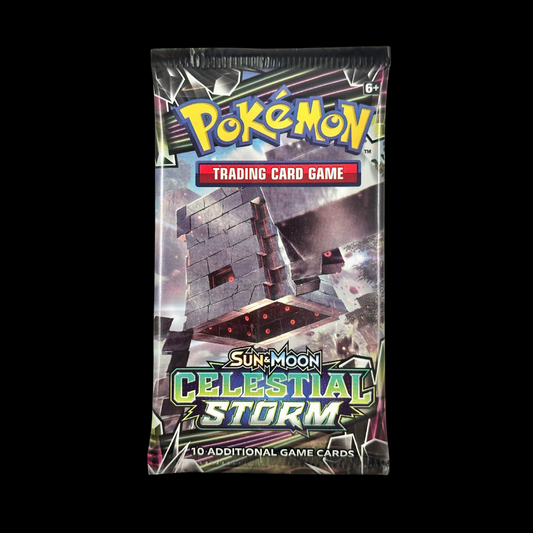 Pokemon Sun & Moon Celestial Storm Booster Pack 2018