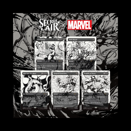 MTG Magic The Gathering Secret Lair Spider-Man: Venom Unleashed (Inks) Sealed