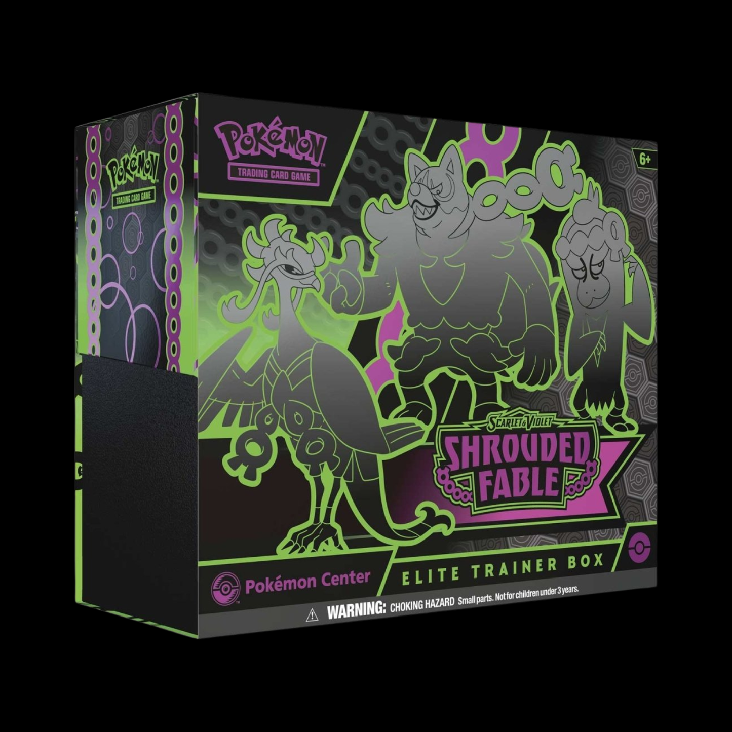 Pokemon Scarlet & Violet Shrouded Fable Pokemon Center Elite Trainer Box