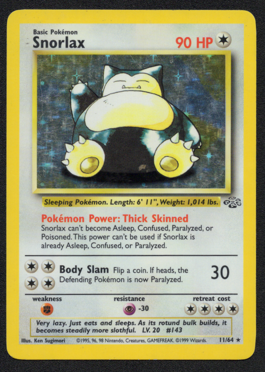 Snorlax (11) (11/64) (JU)