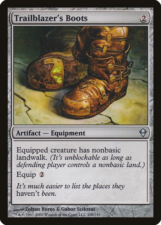Trailblazer's Boots (208) (ZEN)