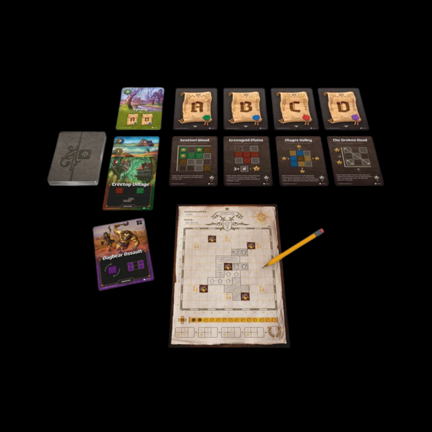 Cartographers A Roll Player Tale