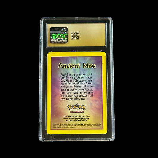 Pokemon Slab Ancient Mew Insert Card CGC Pristine 10 2000