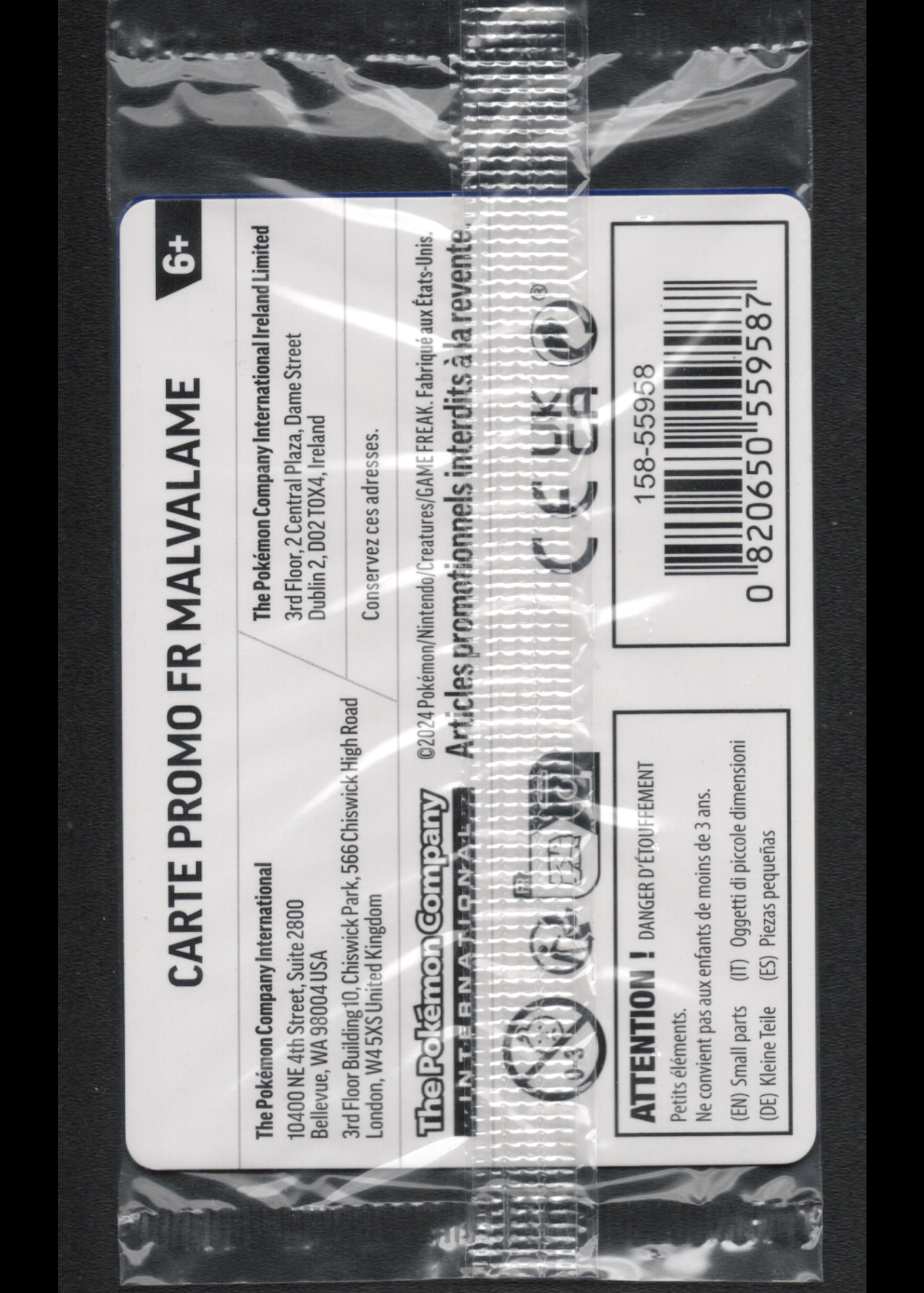 Ceruledge - Malvalame - FRENCH SEALED 040/091 (Pokemon Day 2024) (040/091)