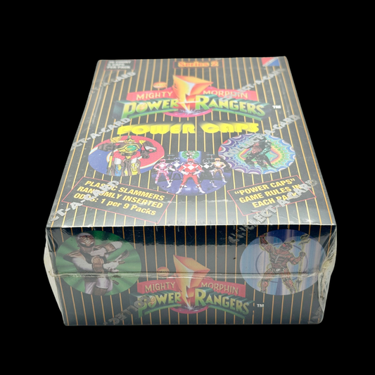 Power Rangers Power Caps Pogs Booster Box 1995