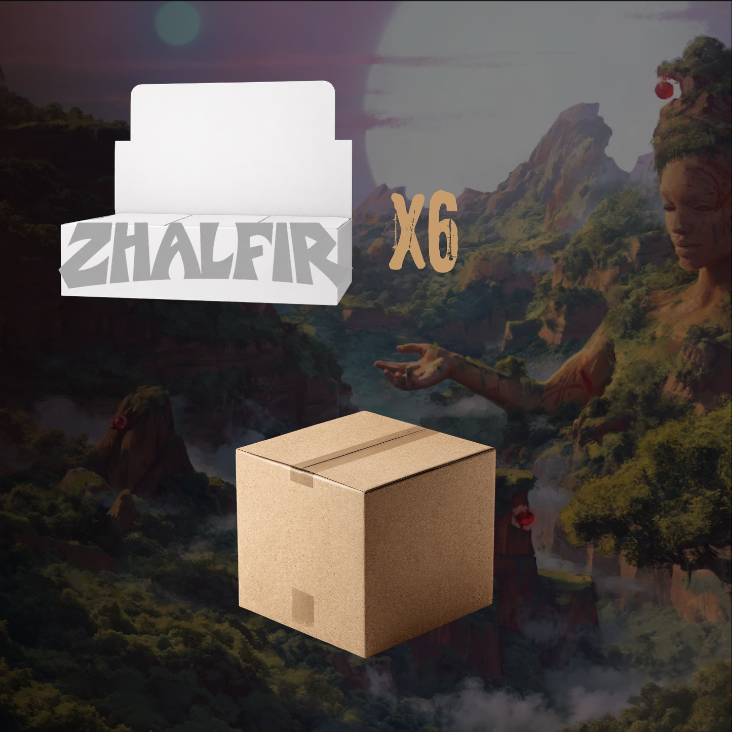MTG Magic The Gathering Zhalfir A Land Of Suns And Spirits 6x Play Booster Box Sealed Case (Ships Oct 2027)