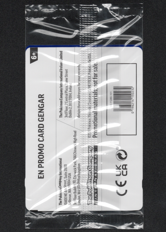 Gengar - SEALED (EB Games Exclusive STAMPED) (050/088)