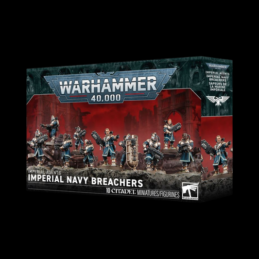 Warhammer 40K Imperial Agents Imperial Navy Breachers