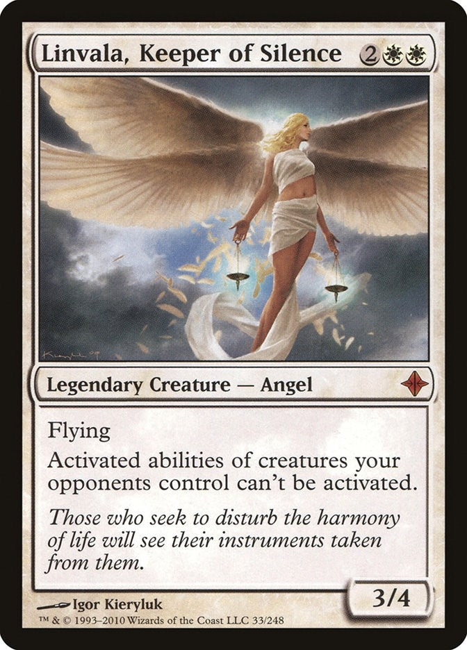 Linvala, Keeper of Silence (33) (ROE)
