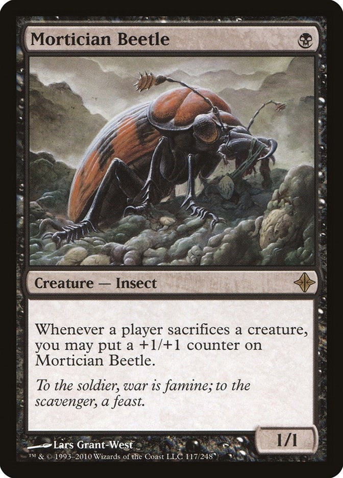 Mortician Beetle (117) (ROE)