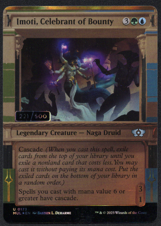Imoti, Celebrant of Bounty 0173 Serialized 221/500