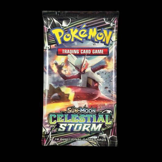 Pokemon Sun & Moon Celestial Storm Booster Pack 2018