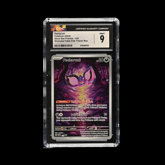 Pokemon Slab Pecharunt 129 2024 CGC 9 Mint