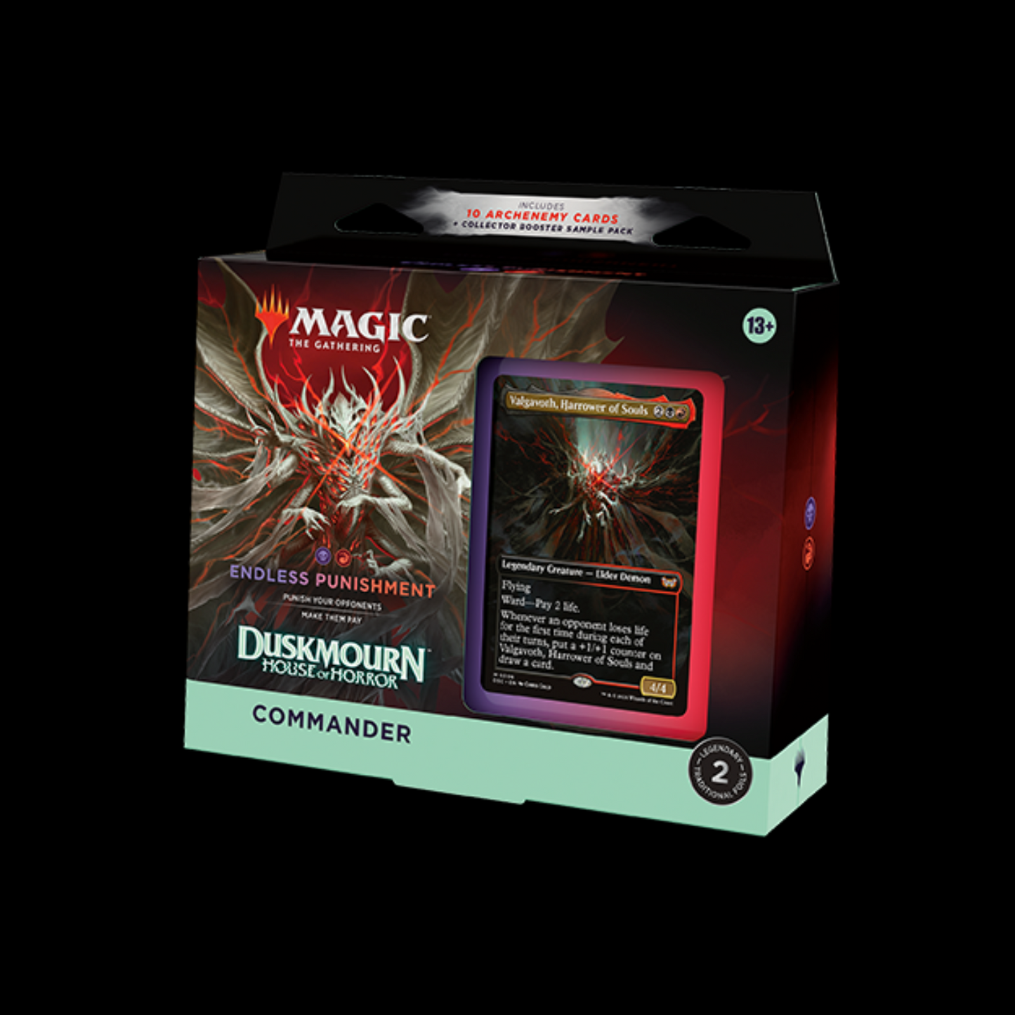MTG Magic The Gathering Duskmourn Endless Punishment Commander Deck
