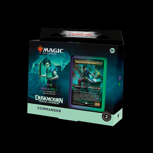 MTG Magic The Gathering Duskmourn Death Toll Commander Deck