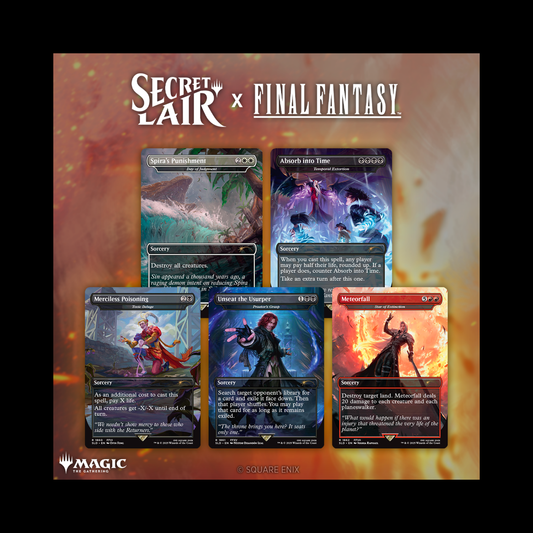 MTG Magic The Gathering Secret Lair Final Fantasy : Game Over Sealed