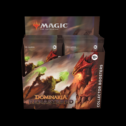 MTG Magic The Gathering Dominaria Remastered Collector Booster Box