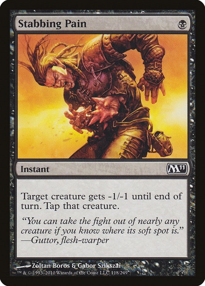 Stabbing Pain (118) (M11)