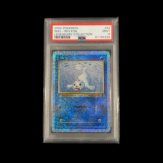 Pokemon Slab Seel 92 Reverse Holo PSA 9 Mint 2002