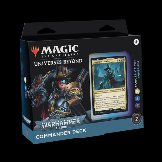 MTG Magic The Gathering Warhammer 40K Forces of the Imperium Commander Deck