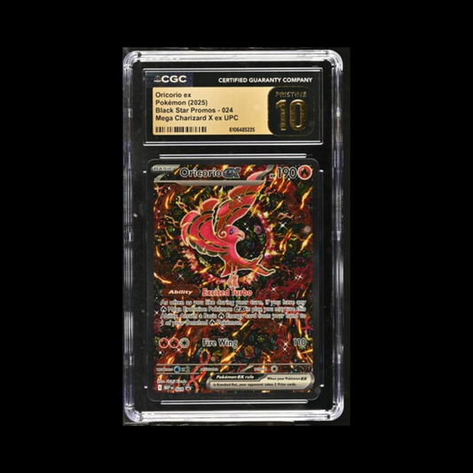 Pokemon Slab Oricorio EX 024 CGC Pristine 10 2025